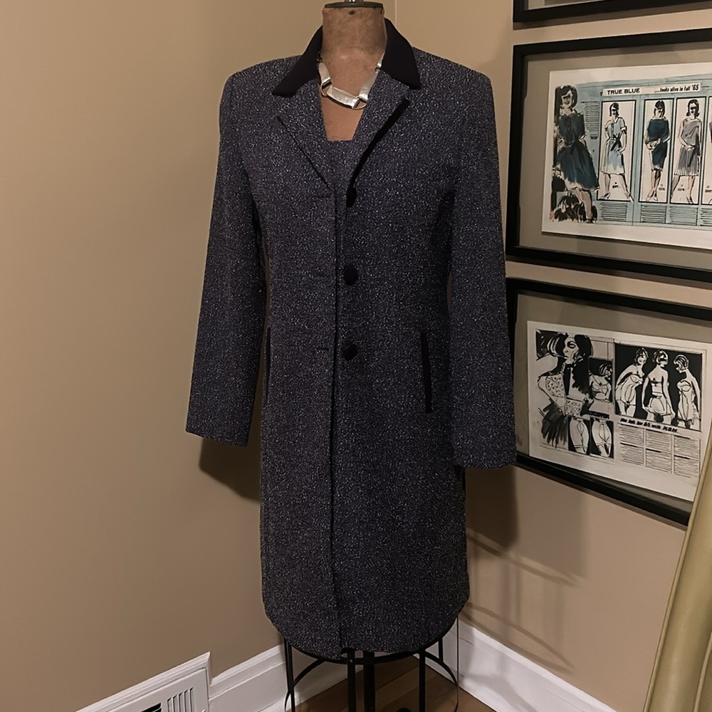 Elegant vintage purple Women's 2 piece set
